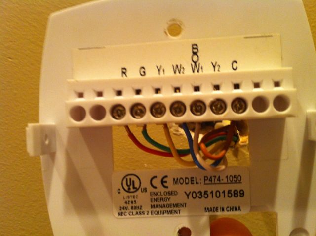 thermostat wiring ac unit