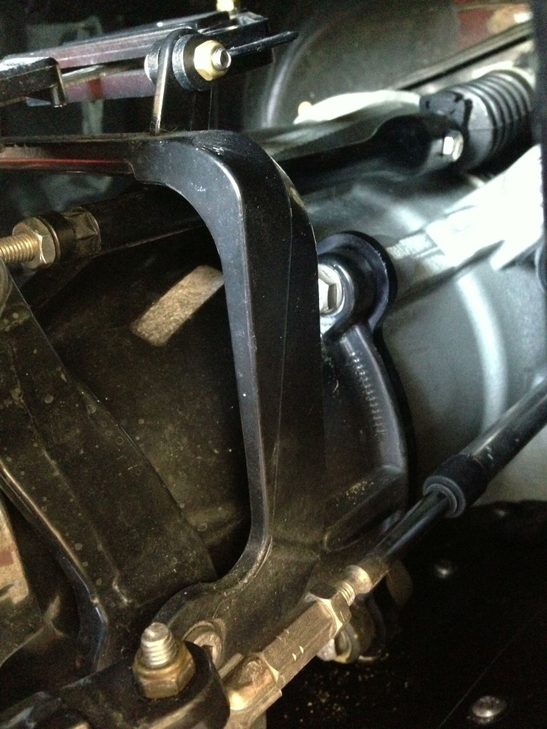 Rubber VTS boot location