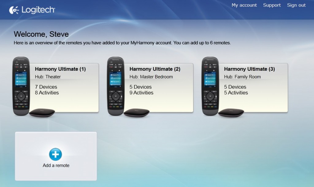 MyHarmony.com now allows you to rename your Hub