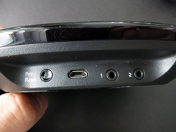 The Harmony Hub uses non-standard IR jacks on the rear. Time for a trip to Radio Shack!