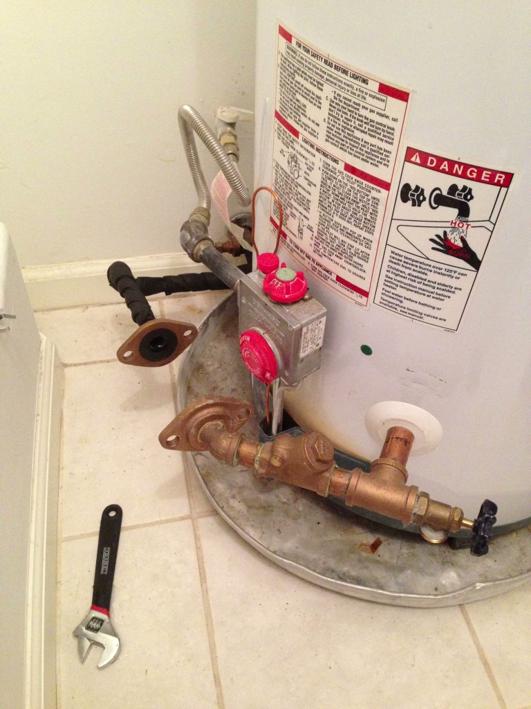 Recirculating pump removed