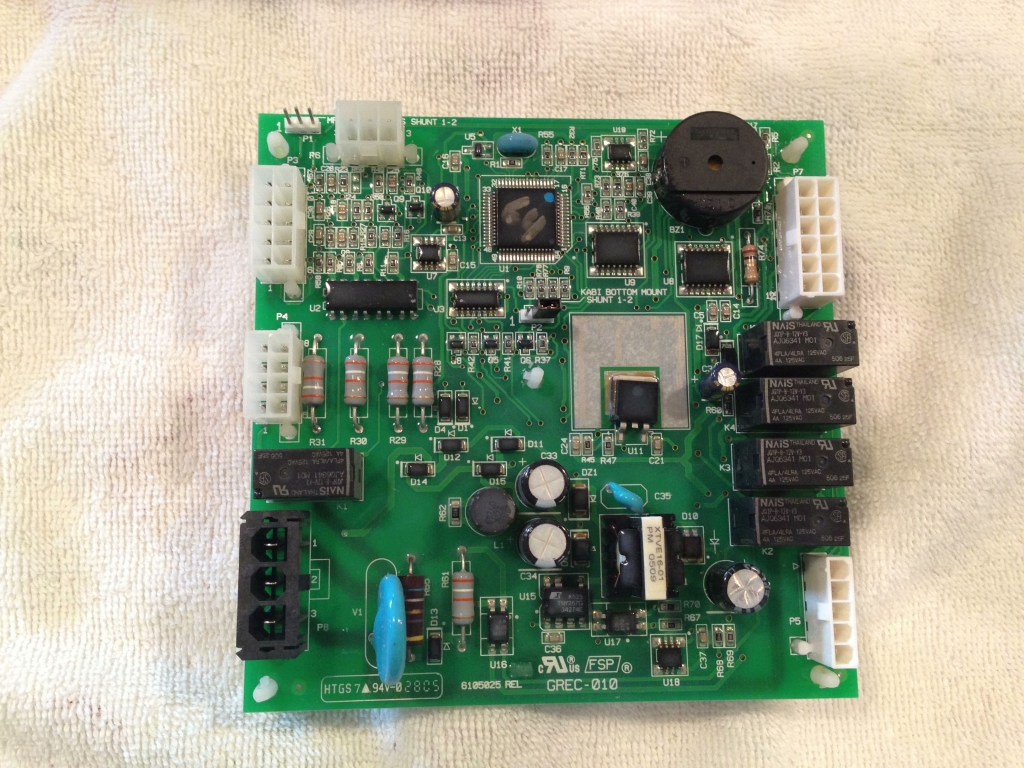 Control board, up close and personal