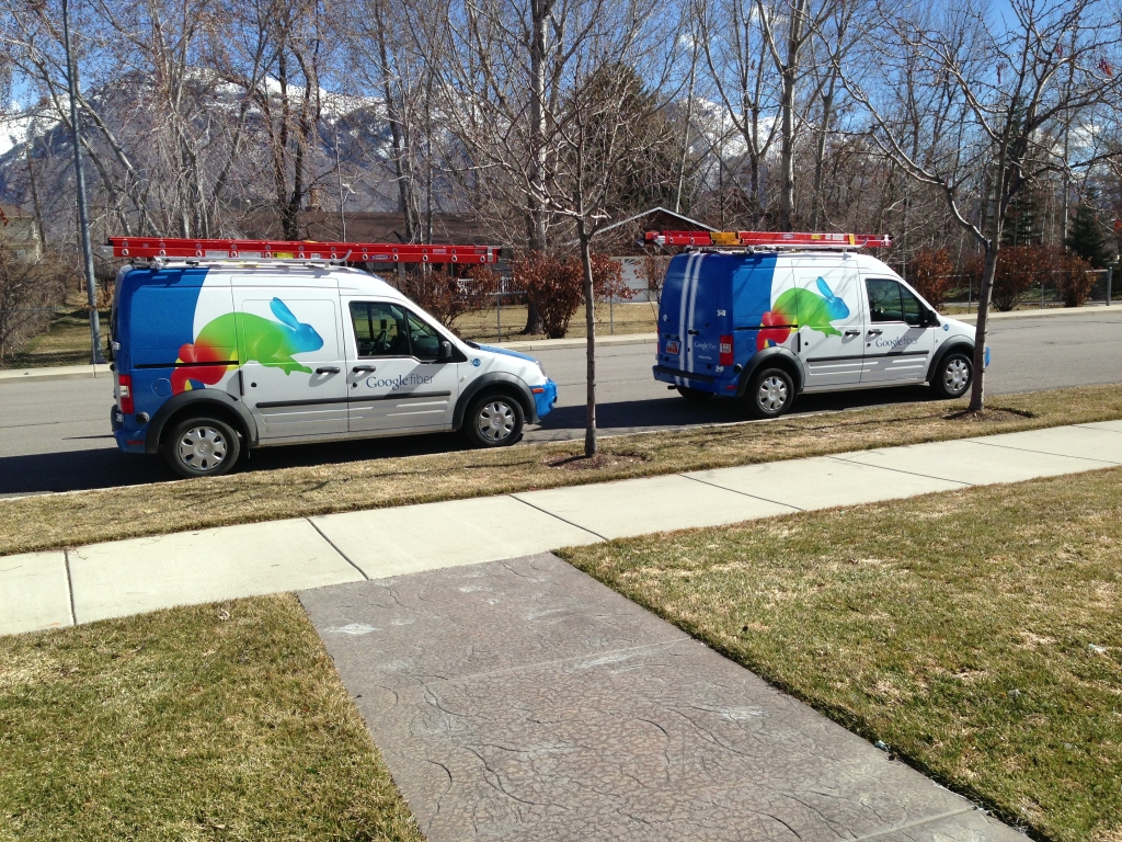 2 x the install vans, but 100 x the speed!