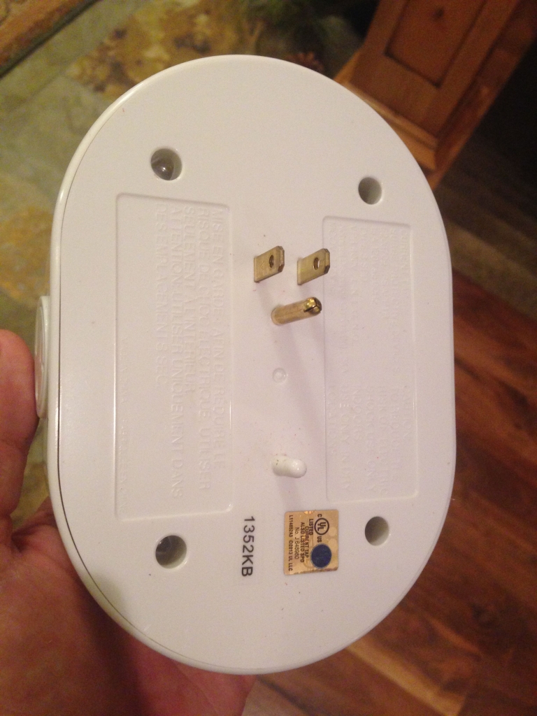 RCA PSAPP1R flipped over
